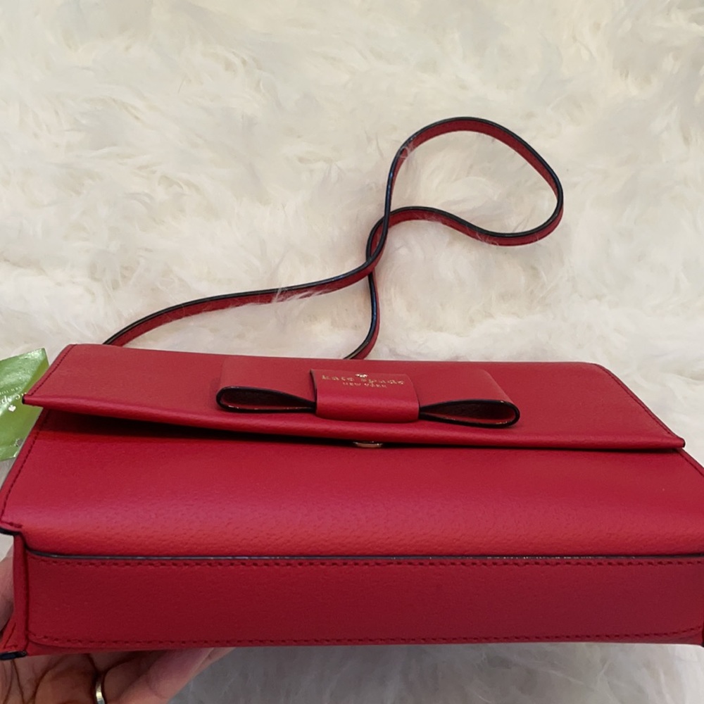 NWT Kate Spade Leather Crossbody Bag - Picture 11 of 12